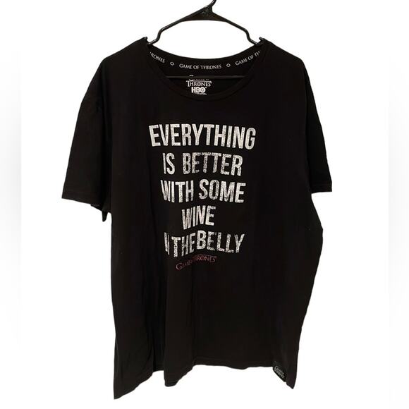 Official Game of Thrones HBO tshirt black XXL - Picture 1 of 6